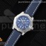 TF공장 브라이틀링 어벤져 43 스틸 블루다이얼 나일론스트랩 Avenger Automatic 43mm SS TF 1:1 Best Edition Blue Dial on Blue Nylon Strap A2824