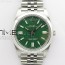 BP공장 롤렉스 오이스터퍼페츄얼 41미리 그린다이얼 2813 Oyster Perpetual 41mm 124300 BP Best Edition Green Dial on SS Jubilee Bracelet