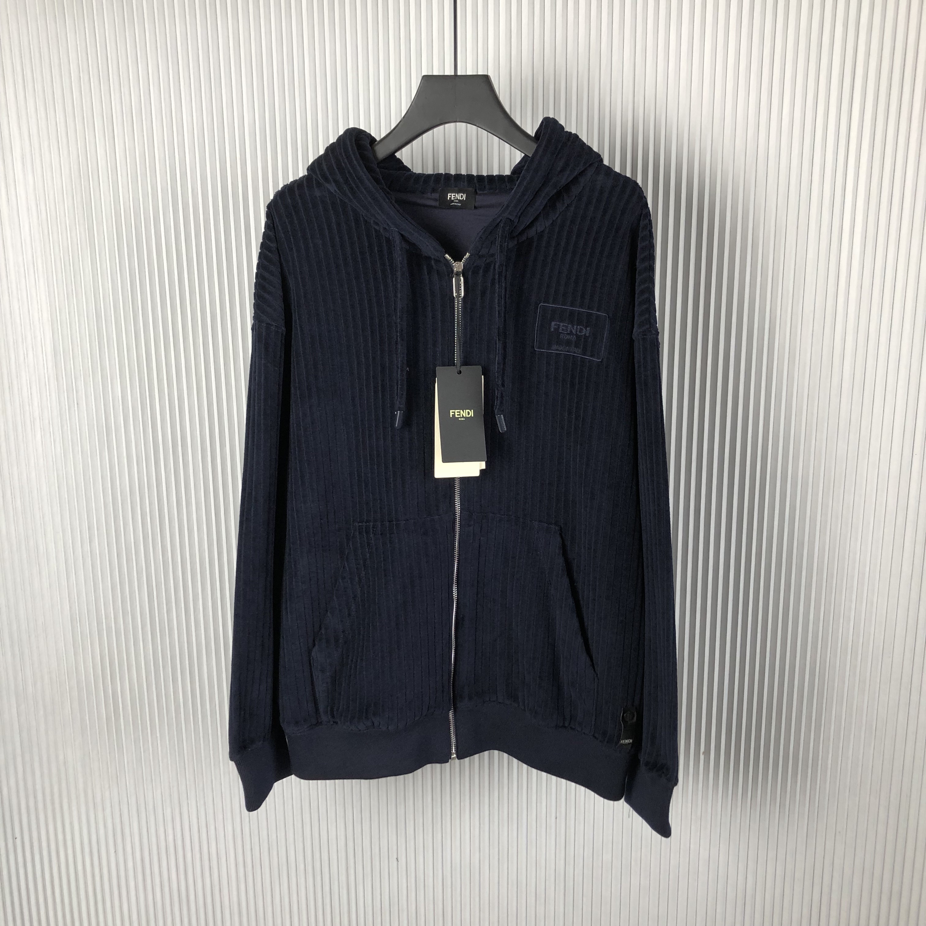 Fendi 지퍼 스웨트 재킷