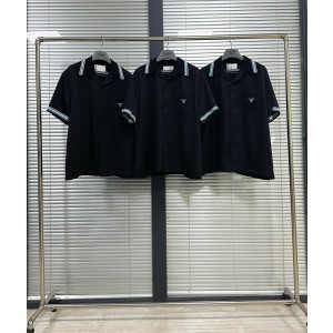 프라다 실크 셔츠